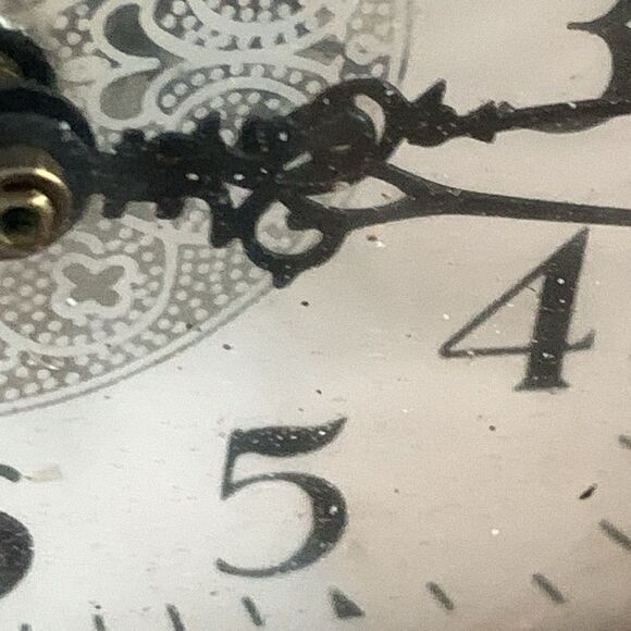 Vtg 1946 Haddon Original Home Sweet Home Clock Animated Rocking Grandma W/Light - Picture 10 of 17